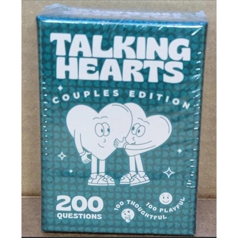 Lot of 2 Talking Hearts Couples Edition Card Game - Brand New Sealed Date Night